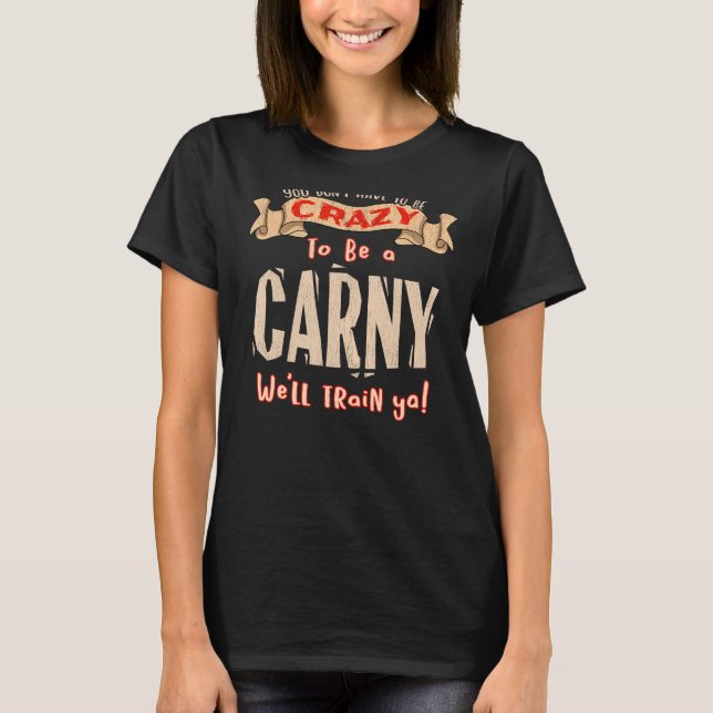 CAMISETA VOCÊ NÃO PRECISA SER LOUCO ENGRAÇADO (Frente)