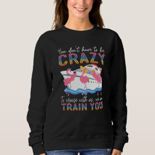 Camiseta Você não precisa ser louco para cruzar conosco Fla