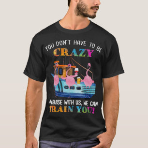 Camiseta Você Não Precisa Ser Louco Para Nos Cruzar Flami