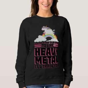 Camiseta você não precisa ser um festival de música heavy m