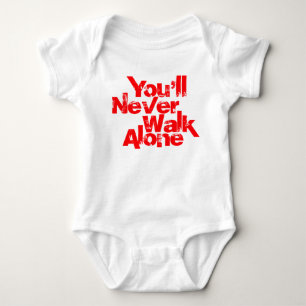 Camiseta você nunca andará apenas