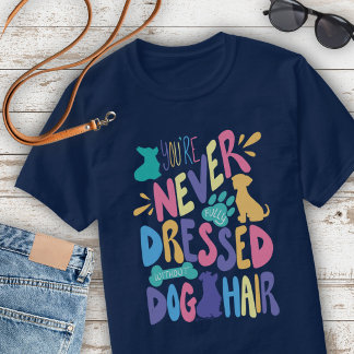 Camiseta Você Nunca Está Totalmente Vestido Sem Cabelo de C