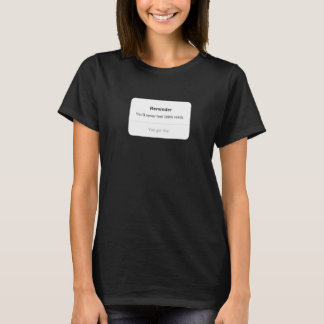 Camiseta Você Nunca Estará 100 Por Cento Pronto Mas Você Co