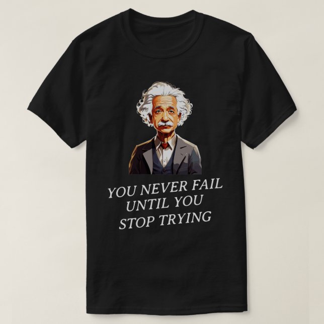 Camiseta Você nunca falha (Frente do Design)