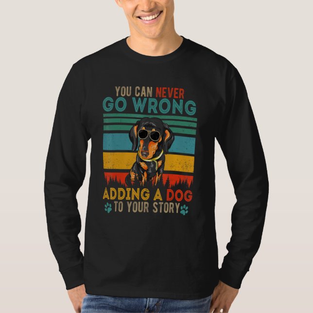 Camiseta Você Nunca Pode Ir Errado Adicionar A Histórias Um (Frente)