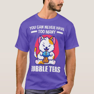 Camiseta Você nunca pode ter chás de bolha na Coreia do Sul