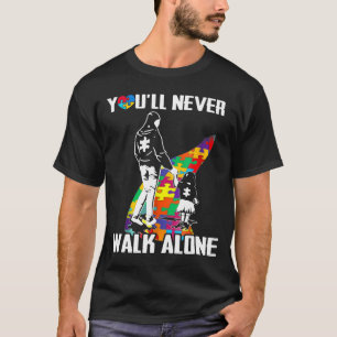 Camiseta Você Nunca Vai Andar Sozinha Mãe E Filha