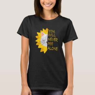 Camiseta Você nunca vai fazer xixi sozinho