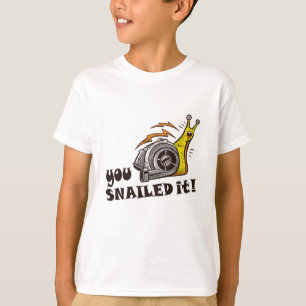 Camiseta Você o prendeu bem