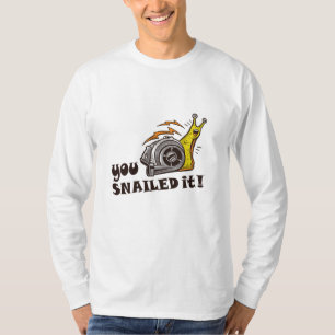 Camiseta Você o prendeu bem