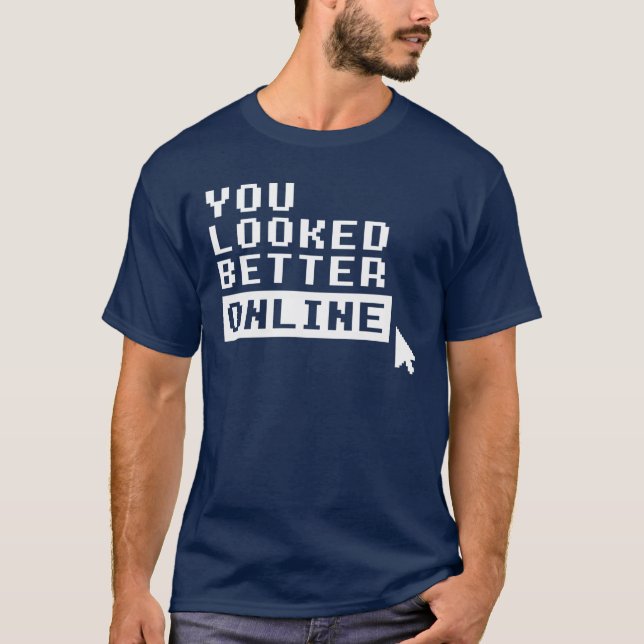 CAMISETA VOCÊ OLHOU MELHOR EM LINHA (Frente)