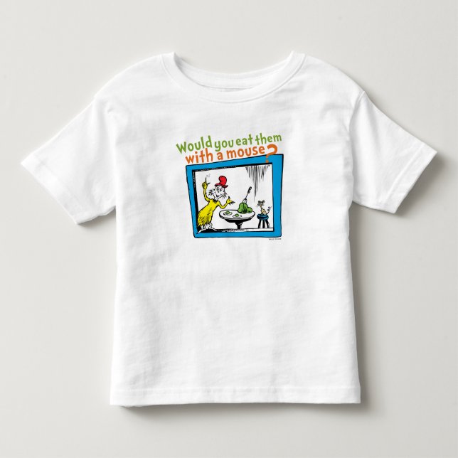 Camiseta Você os Comeria Com um Rato? (Frente)