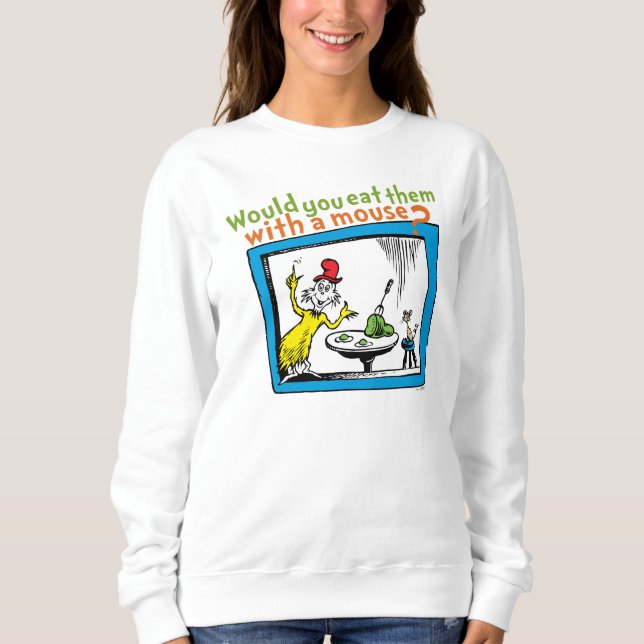 Camiseta Você os Comeria Com um Rato? (Frente)