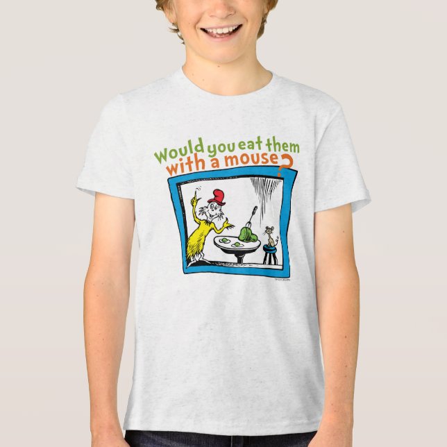 Camiseta Você os comeria com um rato? (Frente)