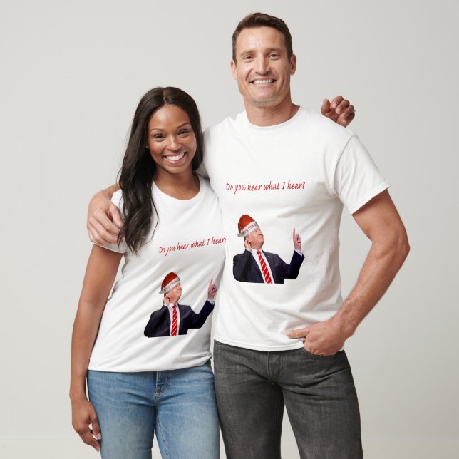 Camiseta Você Ouve O Que Eu Ouço? (Unissex)