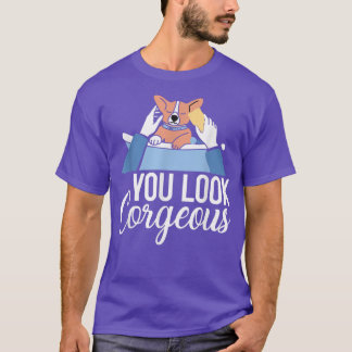 Camiseta Você Parece Corgeous Corgi Dog Design Para O Propr