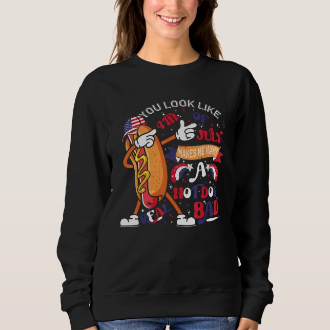 Camiseta Você Parece Que 4 De Julho Me Dá Vontade De Comer  (Frente)
