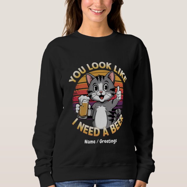Camiseta Você parece que eu preciso de uma citação de Beben (Frente)