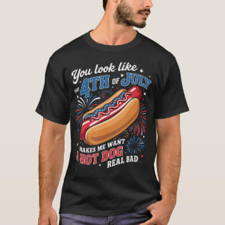 Camiseta Você Parece Que O 4 De Julho Me Dá Vontade De Um C