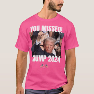 Camiseta Você Perdeu - Trump 2024 - Luta Contra A Luta - Ne
