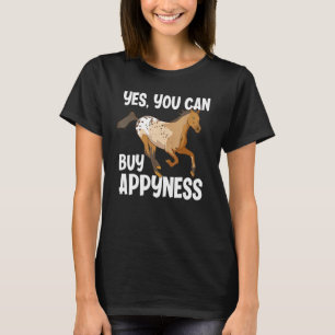 Camiseta Você Pode Comprar Appyness Appaloosa Cavalo Divert