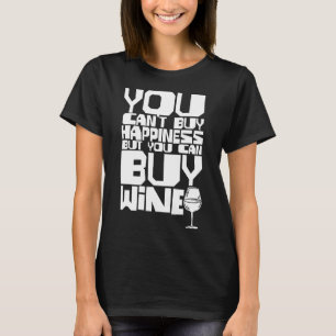 Camiseta Você Pode Comprar Vinho
