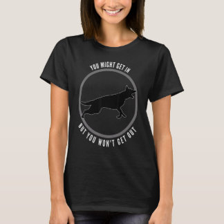 Camiseta Você Pode Entrar Mas Não Sair Do Cão