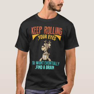 Camiseta Você Pode Eventualmente Encontrar Um Cérebro Gráfi