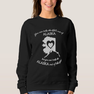 Camiseta Você Pode Levar a Garota Para Fora do Alasca Mas V