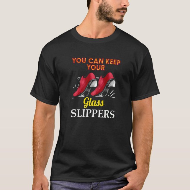 Camiseta Você Pode Manter O Seu Vidro Para Dança (Frente)