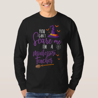 Camiseta Você Pode Me Assustar Eu Sou Um Professor Montesso