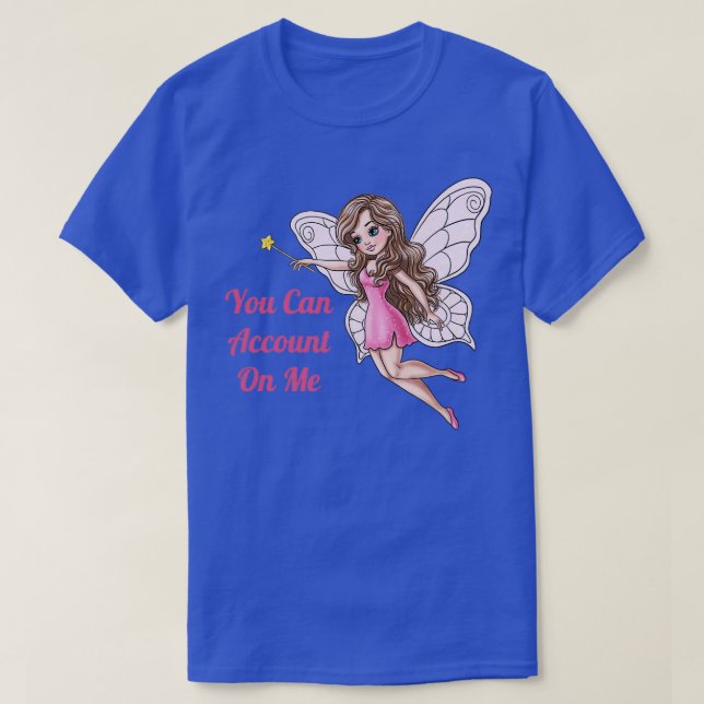 Camiseta Você Pode Me Contar Fada (Frente do Design)
