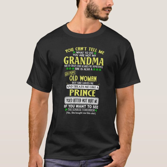 Camiseta Você Pode Me Dizer O Que Você Não É Meu Gr (Frente)