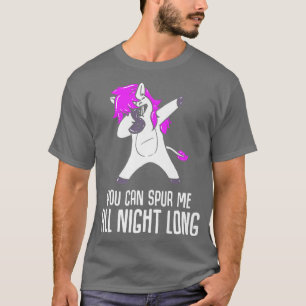 Camiseta Você pode me impulsionar a noite inteira Cavalo An