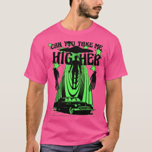 Camiseta Você Pode Me Levar A Mais alto De Rapto Engraçado
