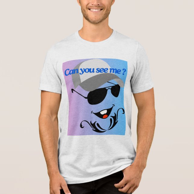 Camiseta Você Pode Me Ver? (Frente)
