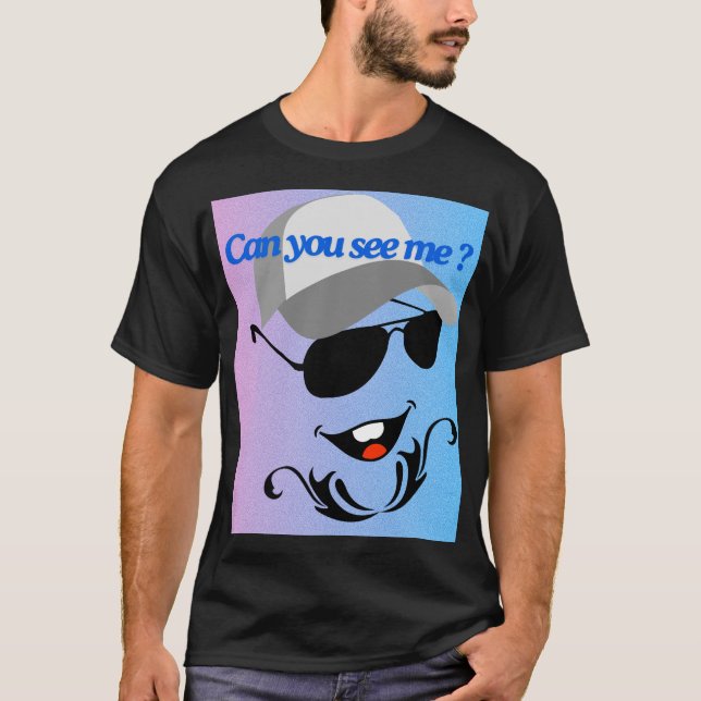 Camiseta Você Pode Me Ver? (Frente)