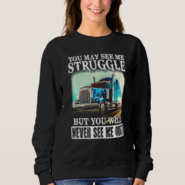 Camiseta Você Pode Me Ver Lutando Mas Nunca Me Verá (Frente)