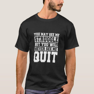 Camiseta Você pode me ver lutar Motivação Fitness Academia 