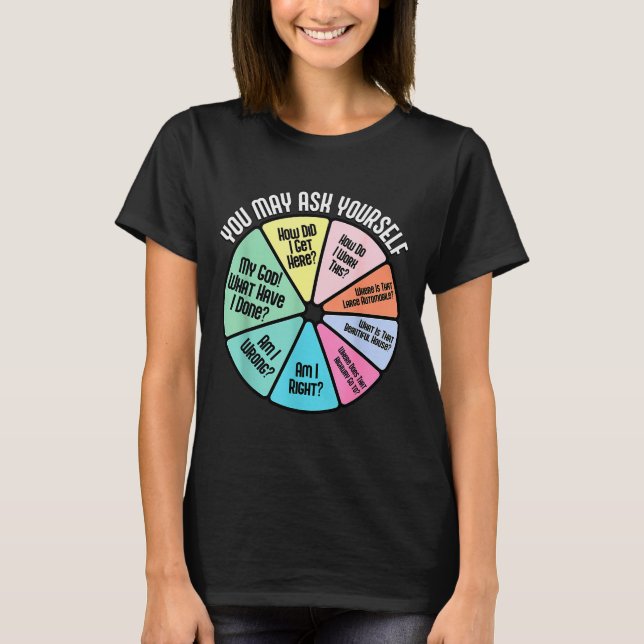 Camiseta Você Pode Perguntar a Si Mesmo Como Cheguei Aqui C (Frente)