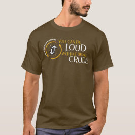 Camiseta Você Pode Ser Alto Sem Ser Grosseiro