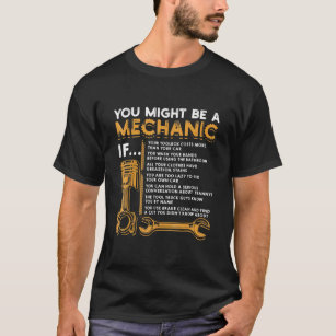 Camiseta Você Pode Ser Mecânico Se Forte Presente Mecânico