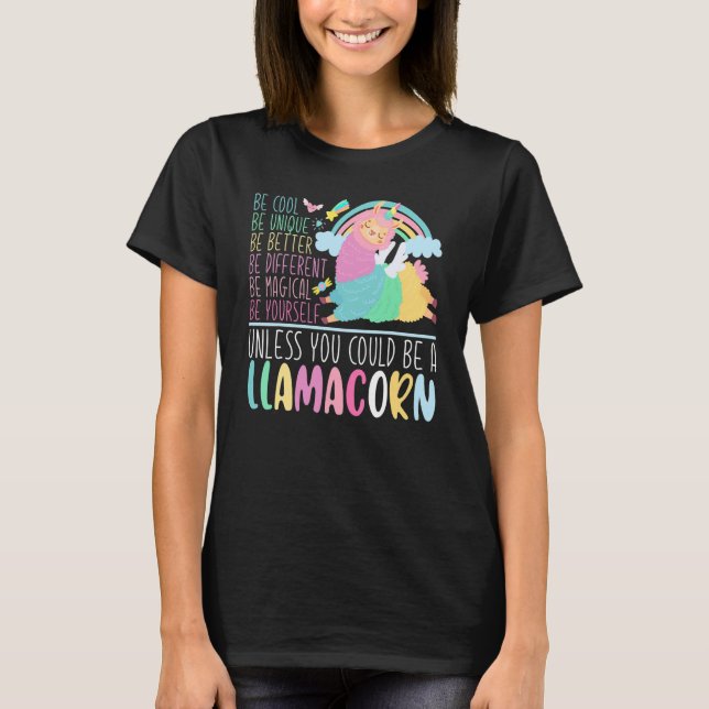 Camiseta Você Pode Ser Um Lama De Foguete (Frente)