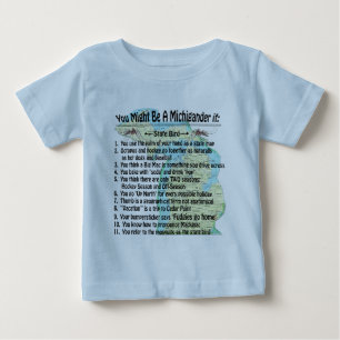 Camiseta Você Pode Ser Um Michigander Se: