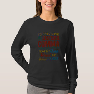 Camiseta Você Pode Ter Minha Vírgula de Oxford  Vírgula Pro