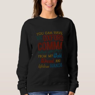 Camiseta Você Pode Ter Minha Vírgula de Oxford Vírgula Pro