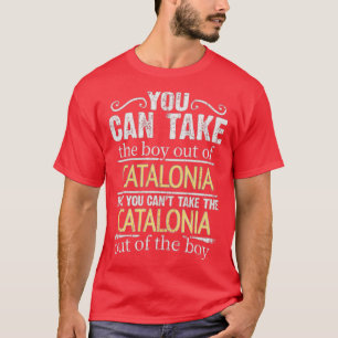 Camiseta Você Pode Tirar O Garoto Da Catalunha, Mas Não Pod