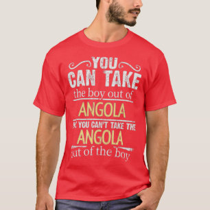 Camiseta Você Pode Tirar O Garoto De Angola, Mas Não Pode