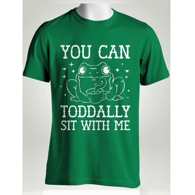Camiseta Você Pode Toadalmente Sentar Comigo - Punheta de S (Criador carregado)