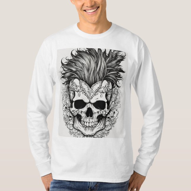 Camiseta Você poderia fornecer mais detalhes sobre a camise (Frente)